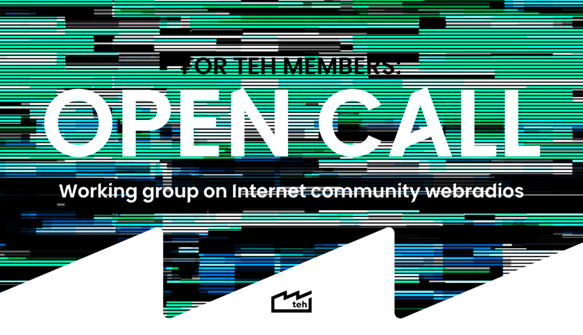 Banner_Working group on Internet community webradios_Open call_Common Spaces