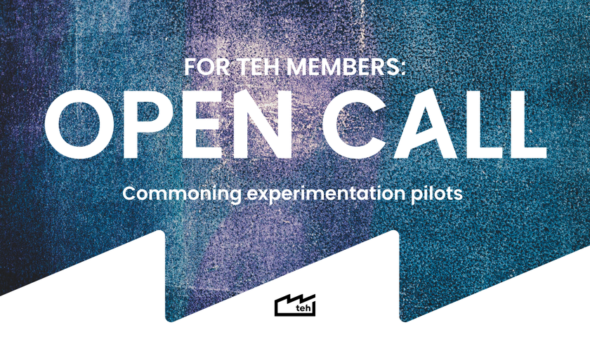 Banner_Open call_Commoning experimentation pilots_Common Spaces