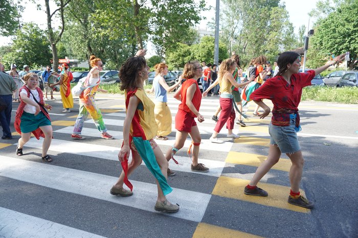 C4H Whale Parade in Bologna