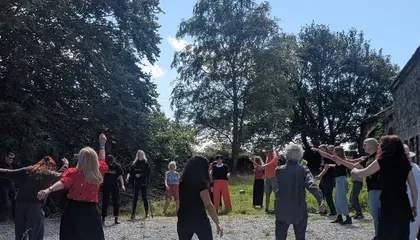 Workshop during convergence festival