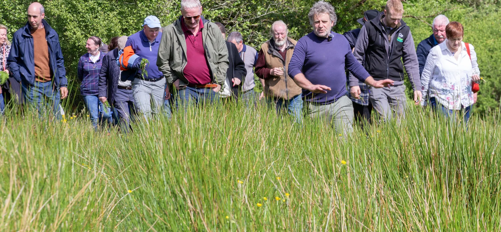 Farm Walk at Paddy McGurn's farm. Photo by Brian Farrell