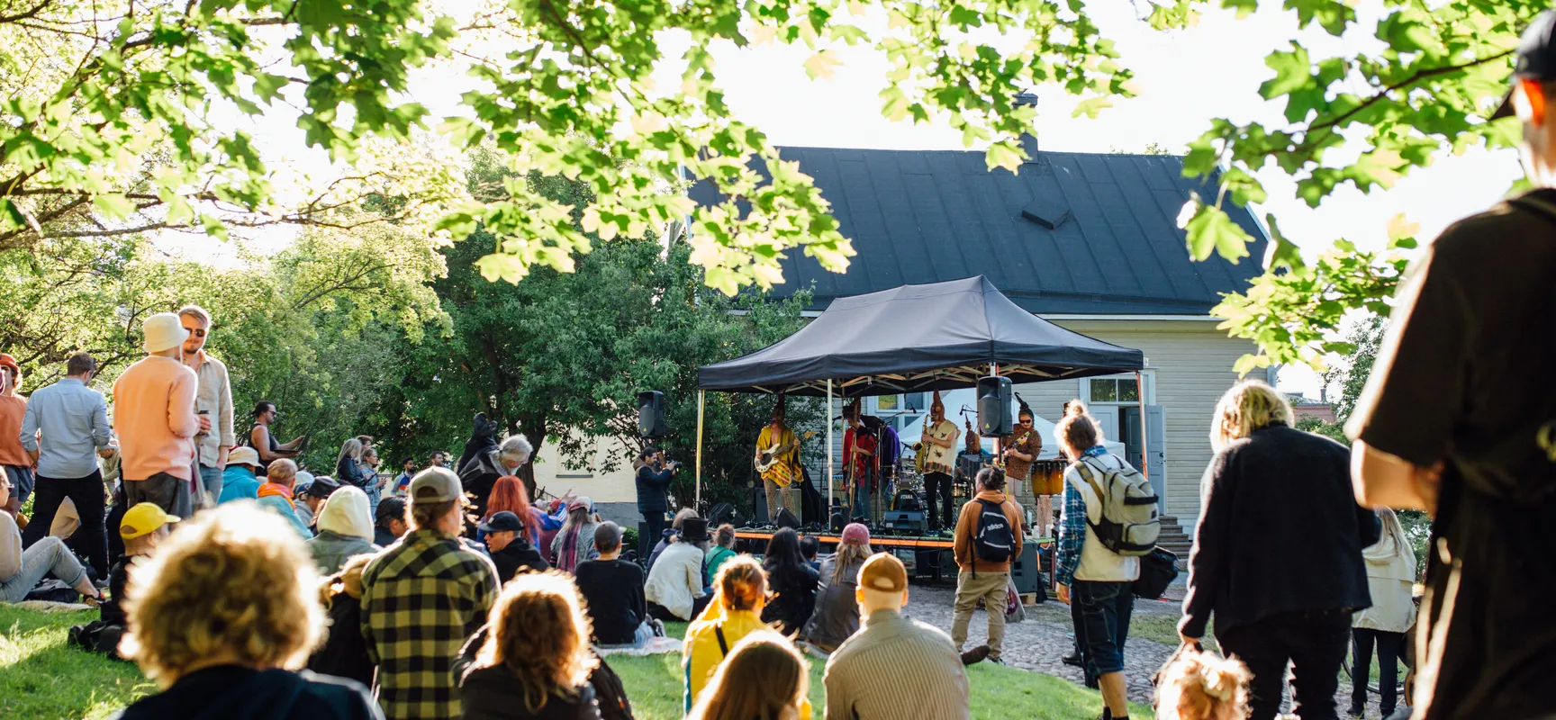 We have free concerts and events all year around