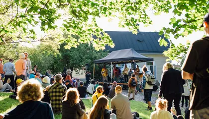 We have free concerts and events all year around