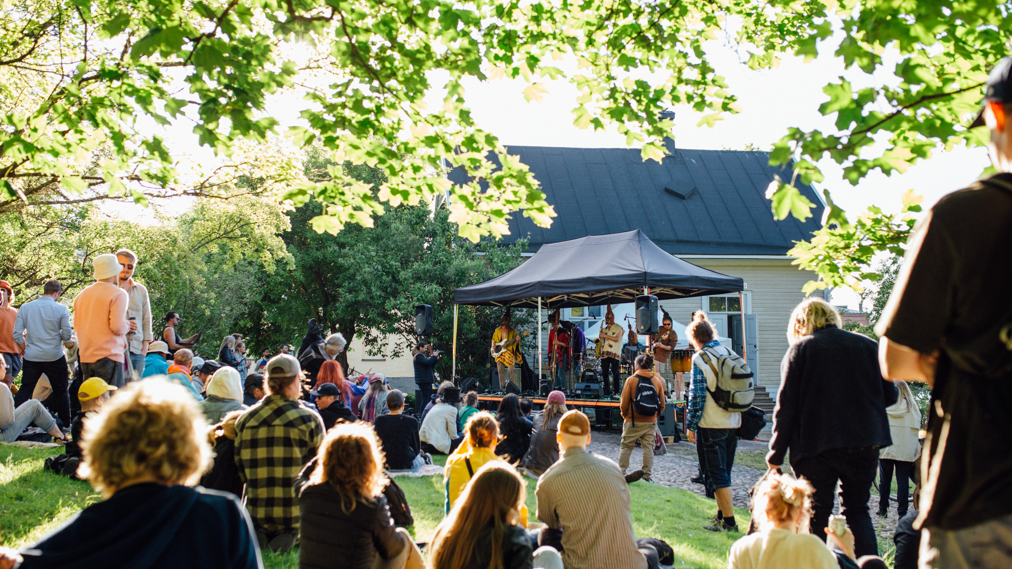 We have free concerts and events all year around