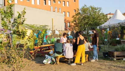 DumBO's community garden "P.Orto Urbano"