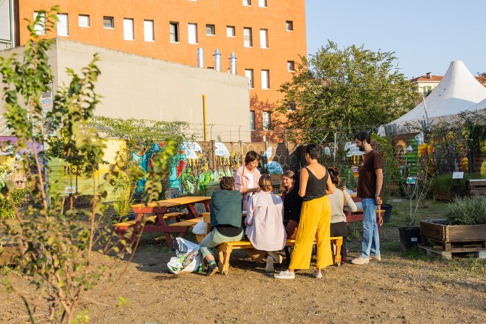 DumBO's community garden "P.Orto Urbano"